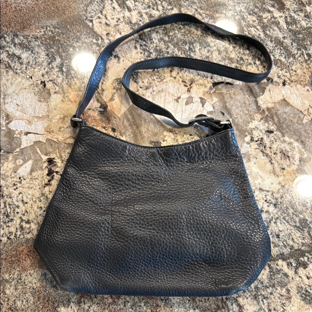 Coach Hudson Vintage Pebbled Leather Crossbody Bag